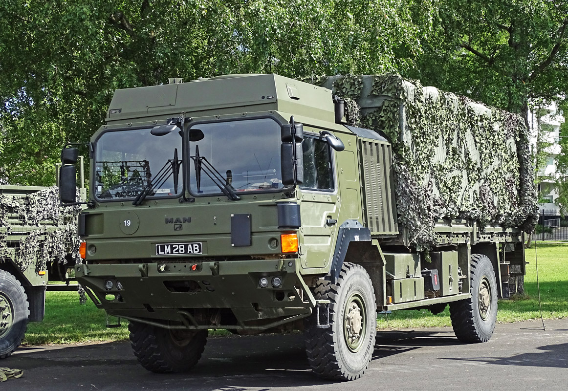 Великобритания, № LM 28 AB — MAN (общая модель); Эстония — Tallinn Truck Show 2023