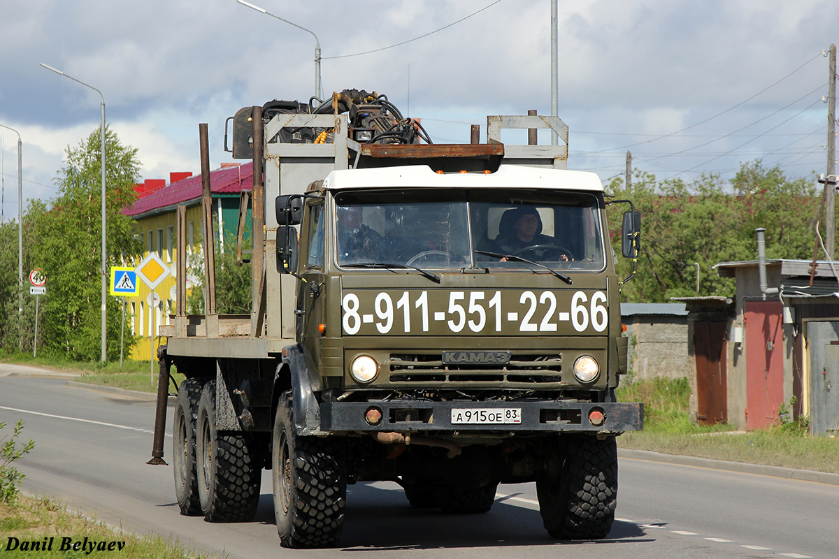 Ненецкий автономный округ, № А 915 ОЕ 83 — КамАЗ-43101