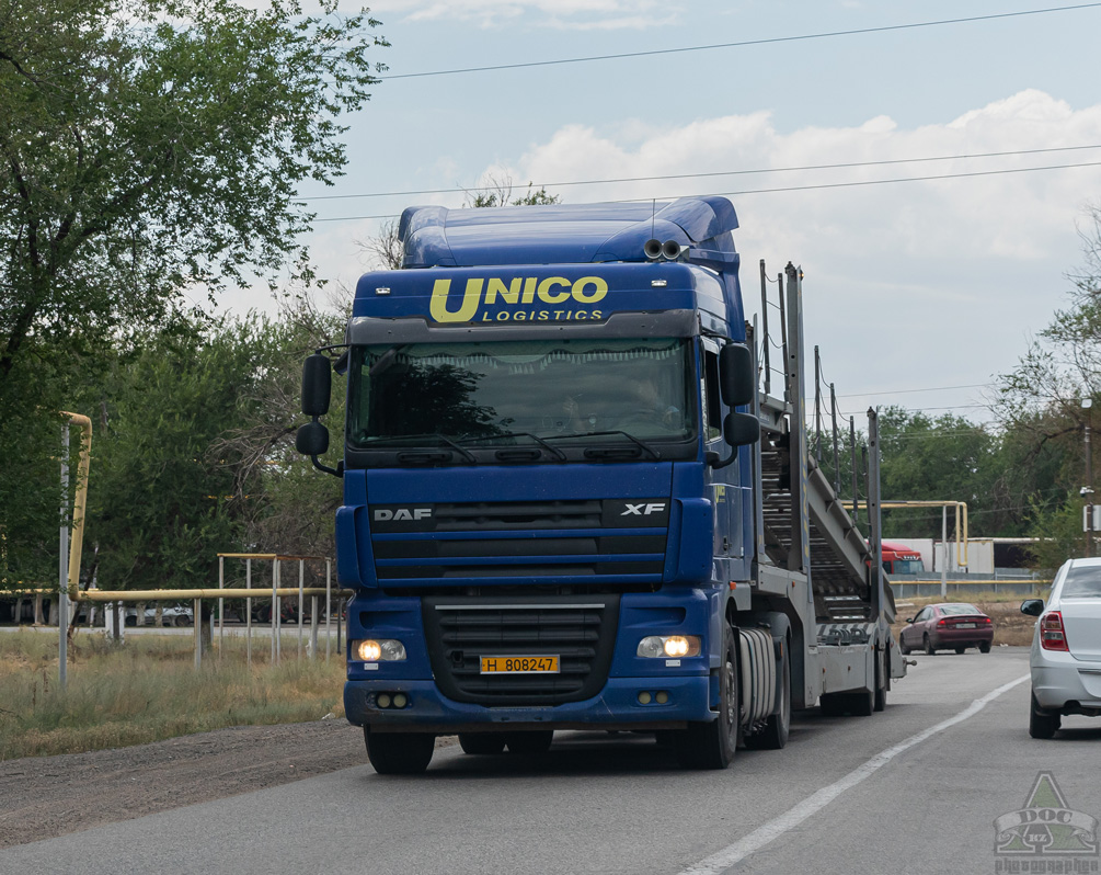 Алматы, № H 808247 — DAF XF105 FT