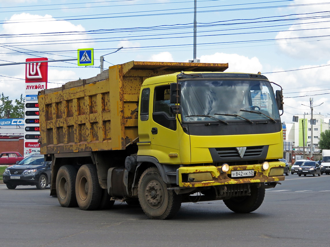 Кировская область, № У 842 НК 43 — Foton Auman BJ3251