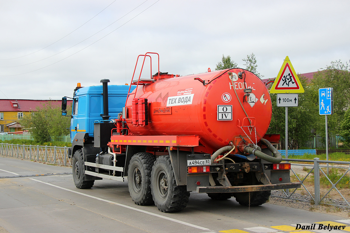 Ненецкий автономный округ, № В 936 ХТ 174 — Урал-4320-80М