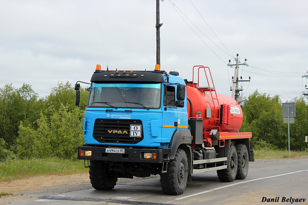 Ненецкий автономный округ, № В 936 ХТ 174 — Урал-4320-80М