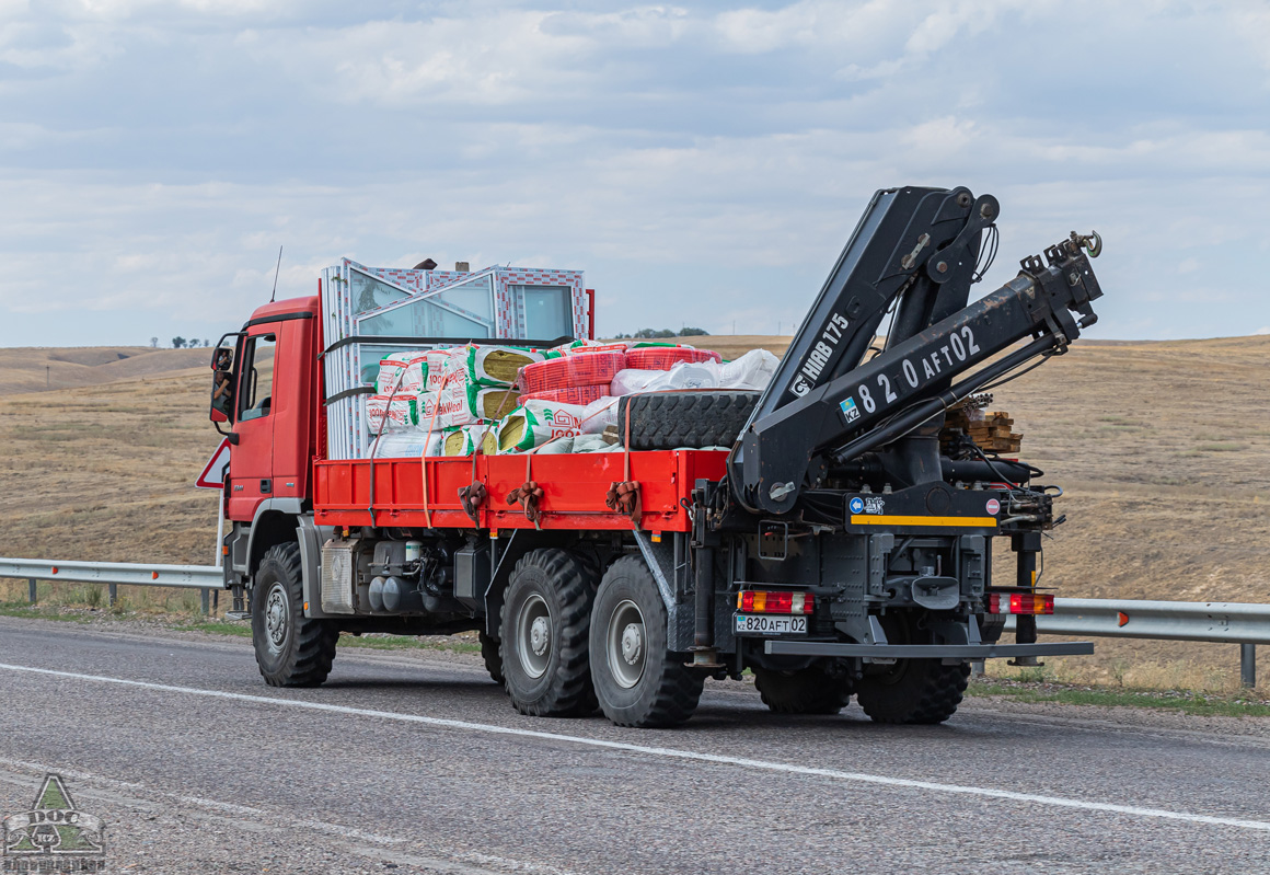 Алматы, № 820 AFT 02 — Mercedes-Benz Actros ('2003) 3341