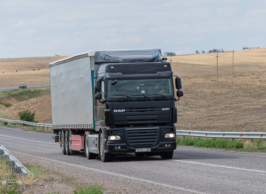 Карагандинская область, № 055 ECA 09 — DAF XF105 FT