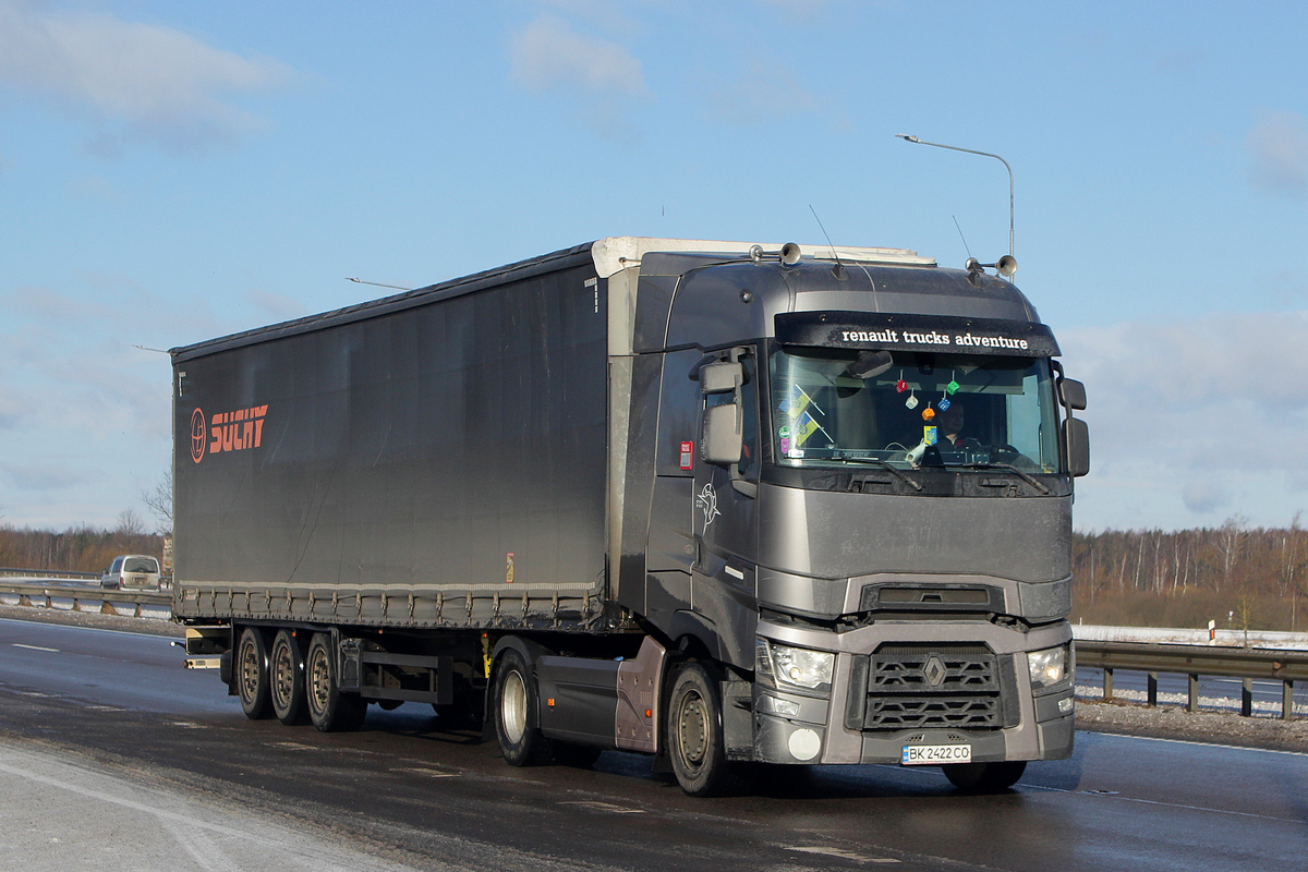 Ровненская область, № ВК 2422 СО — Renault T-Series ('2013)