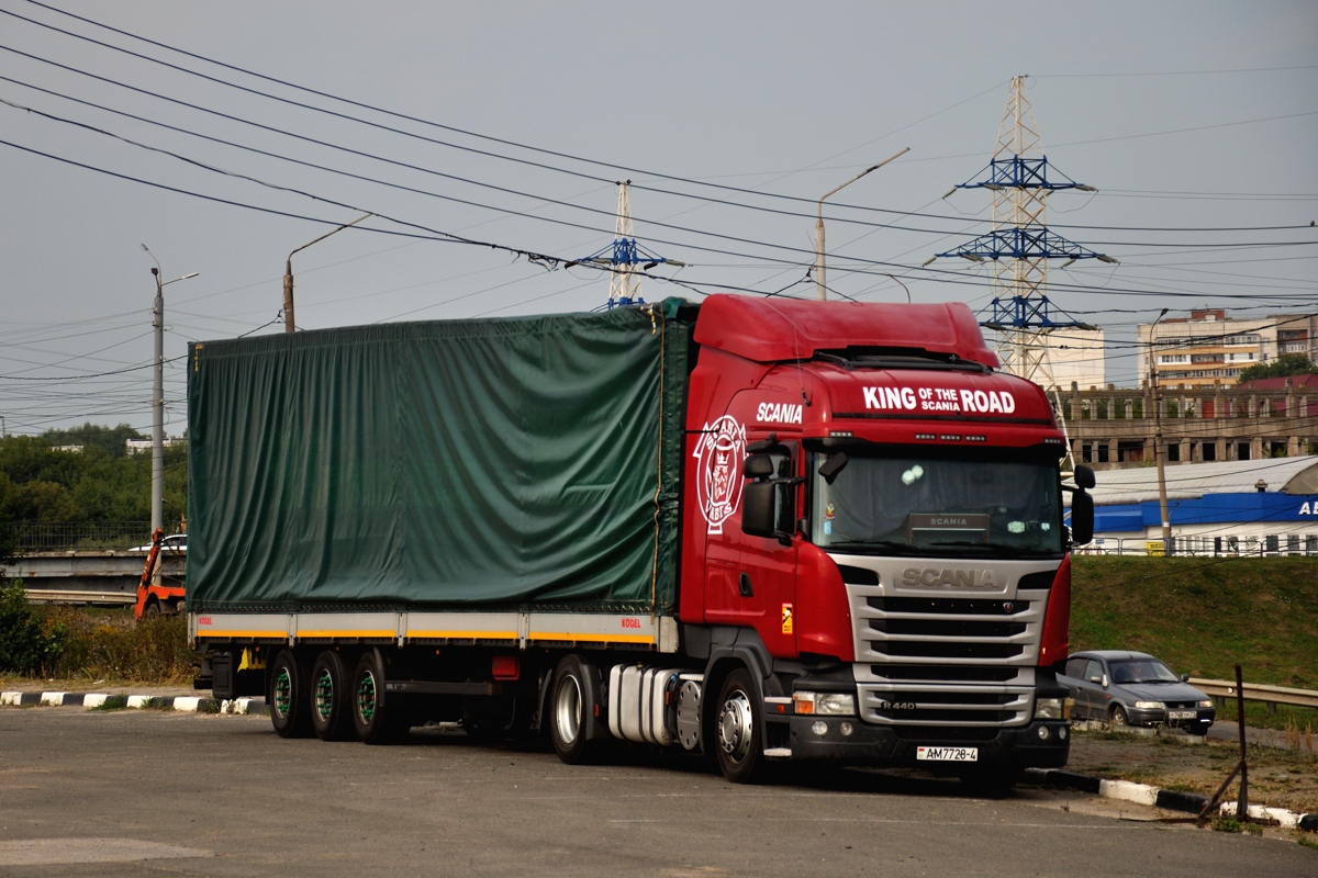 Гродненская область, № АМ 7728-4 — Scania ('2013) R440