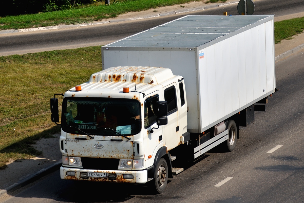 Тульская область, № Т 054 ВХ 71 — Hyundai Mega Truck HD120