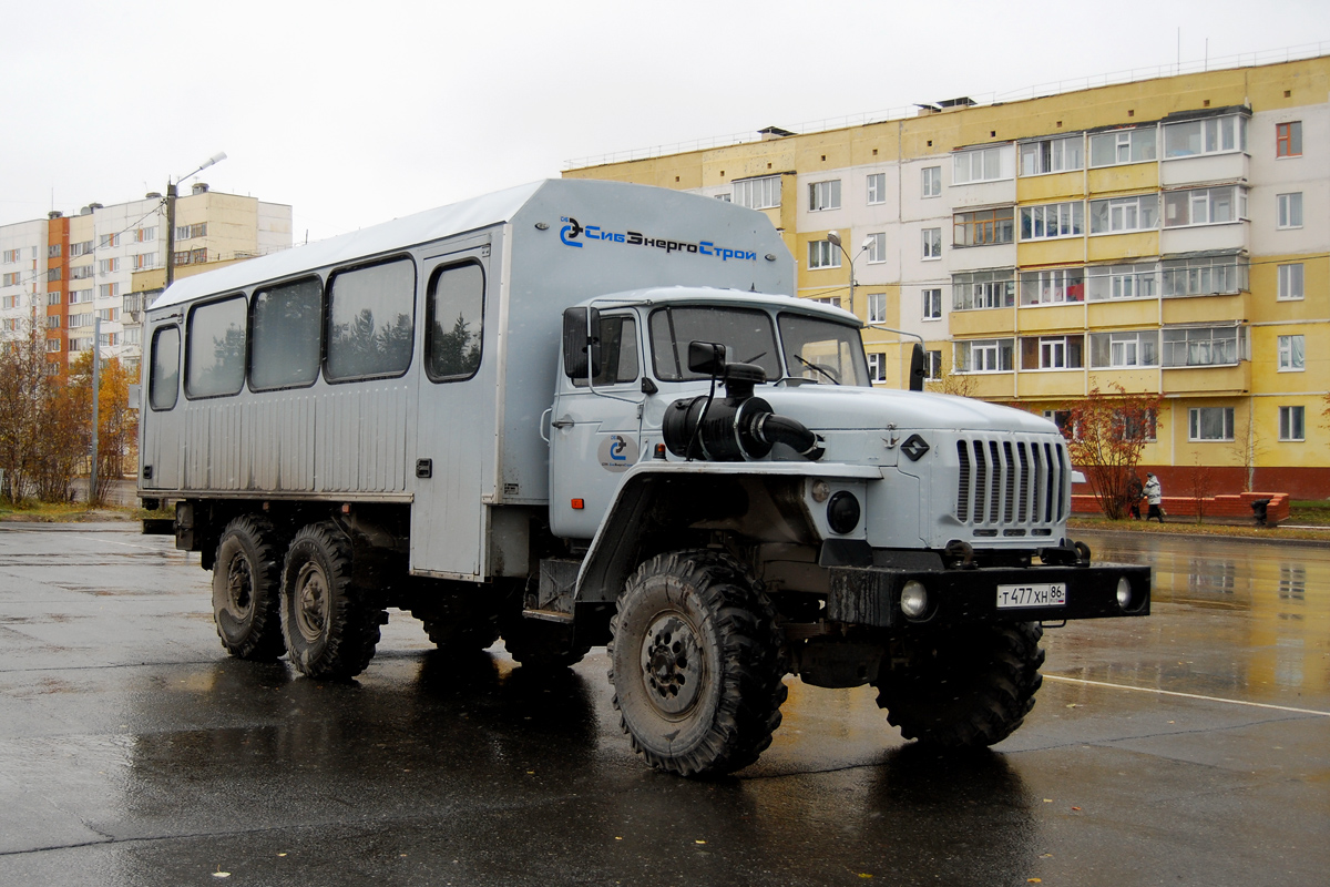 Ханты-Мансийский автоном.округ, № Т 477 ХН 86 — Урал-3255-41