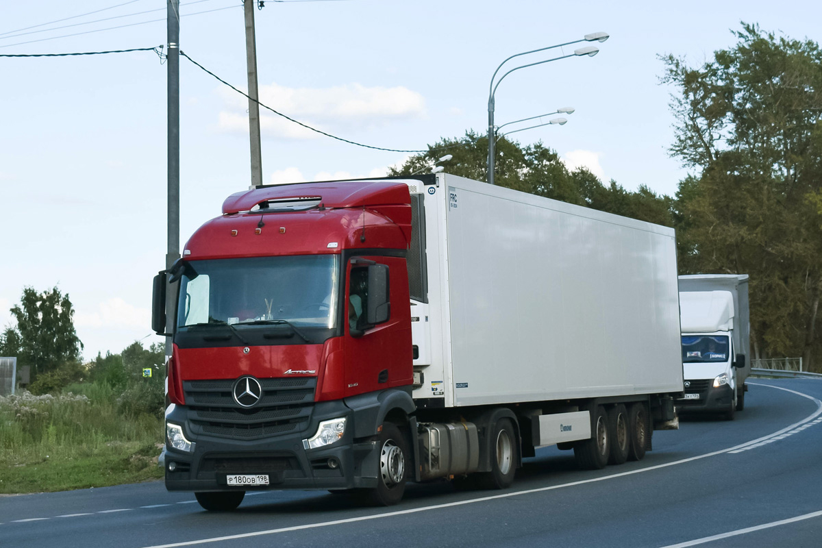 Санкт-Петербург, № Р 180 ОВ 198 — Mercedes-Benz Actros '18 1840 [Z9M]