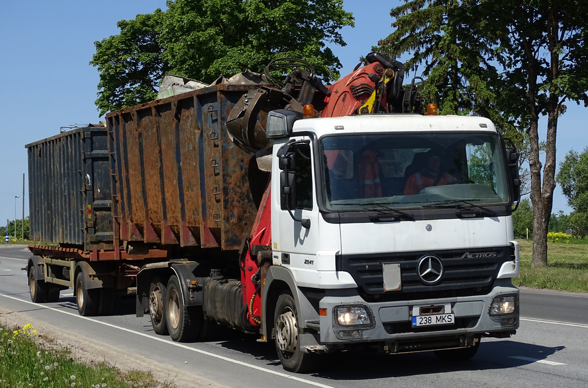 Эстония, № 238 MKS — Mercedes-Benz Actros ('2003) 2641