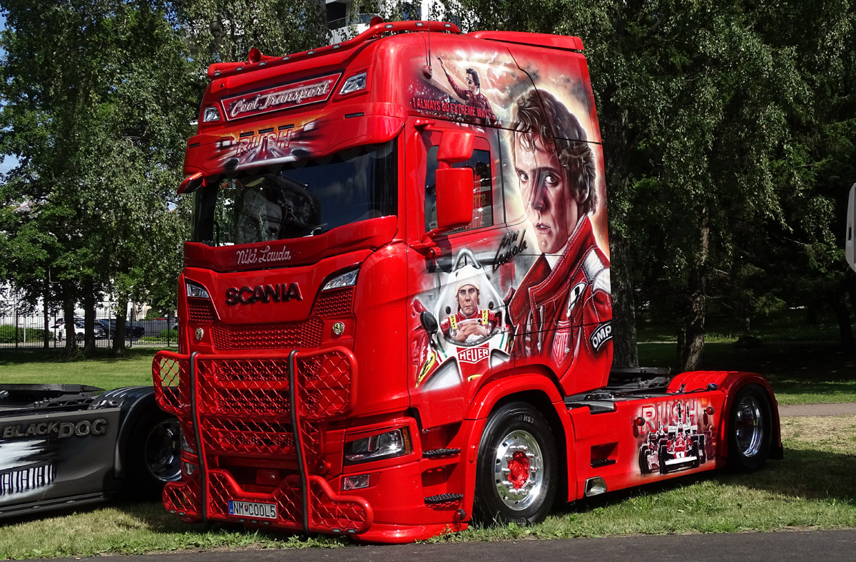 Словакия, № NM-COOL5 — Scania ('2016) S770; Эстония — Tallinn Truck Show 2023