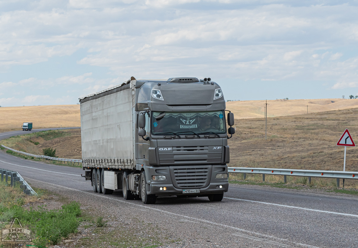 Алматы, № 410 AHI 02 — DAF XF105 FT