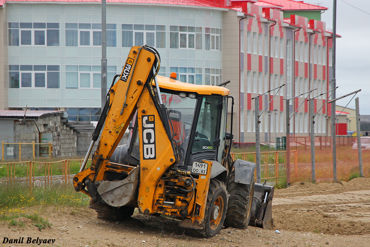 Ненецкий автономный округ, № 1491 ОО 83 — JCB 3CX