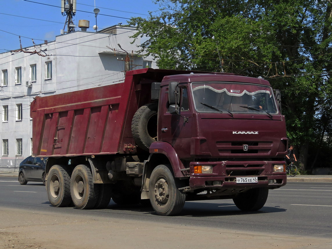 Кировская область, № У 765 ХЕ 43 — КамАЗ-6520 [652000]