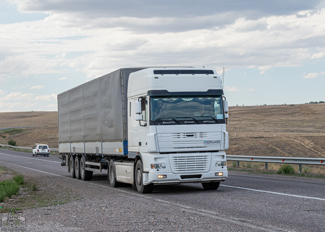 Акмолинская область, № 692 XAM 03 — DAF XF95 FT