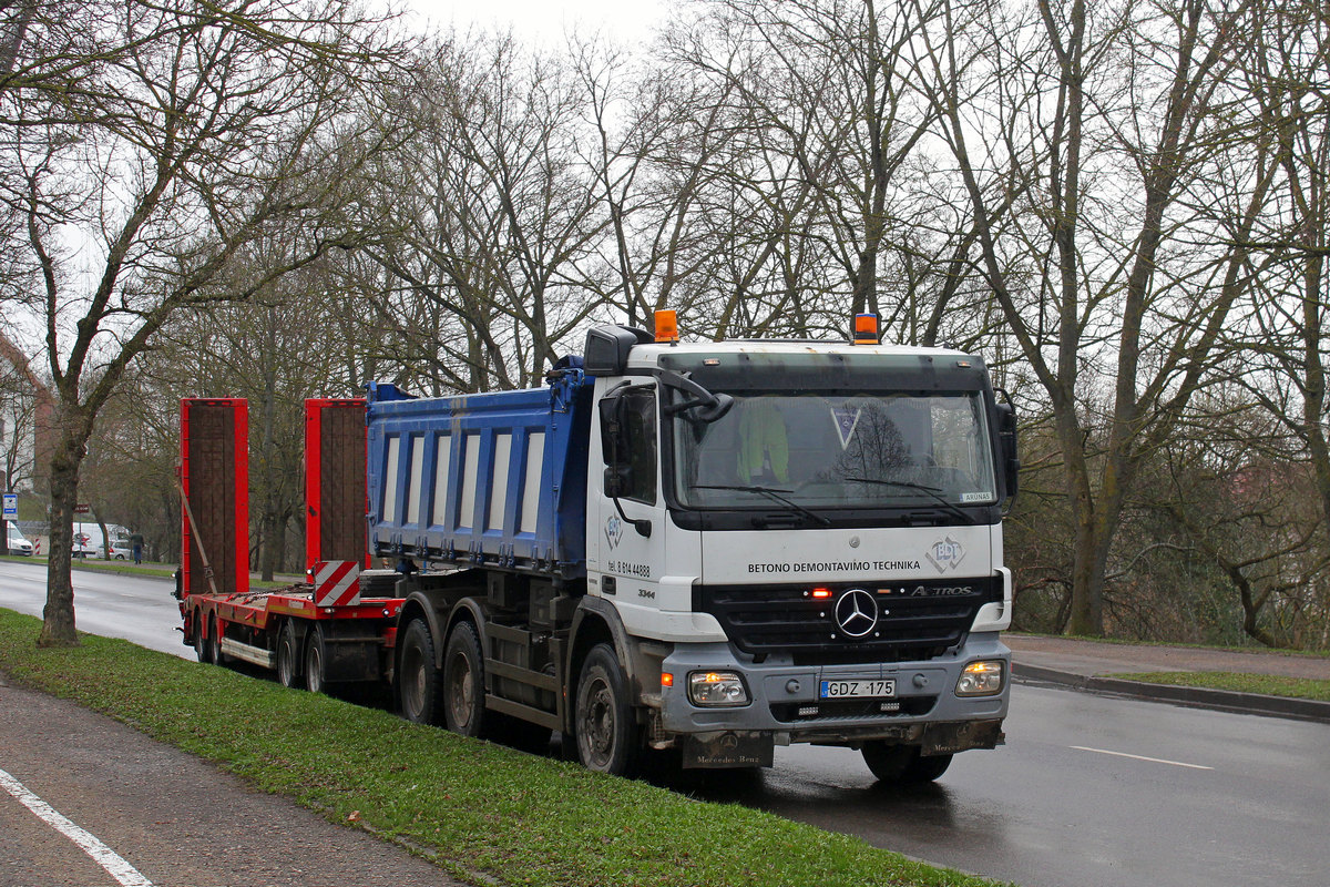 Литва, № GDZ 175 — Mercedes-Benz Actros ('2003) 3344