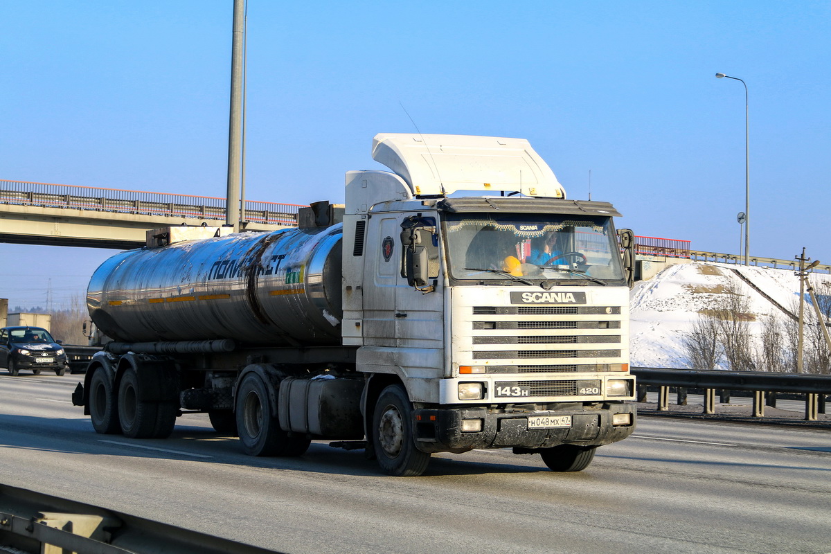 Ленинградская область, № Н 048 МХ 47 — Scania (III) R143H