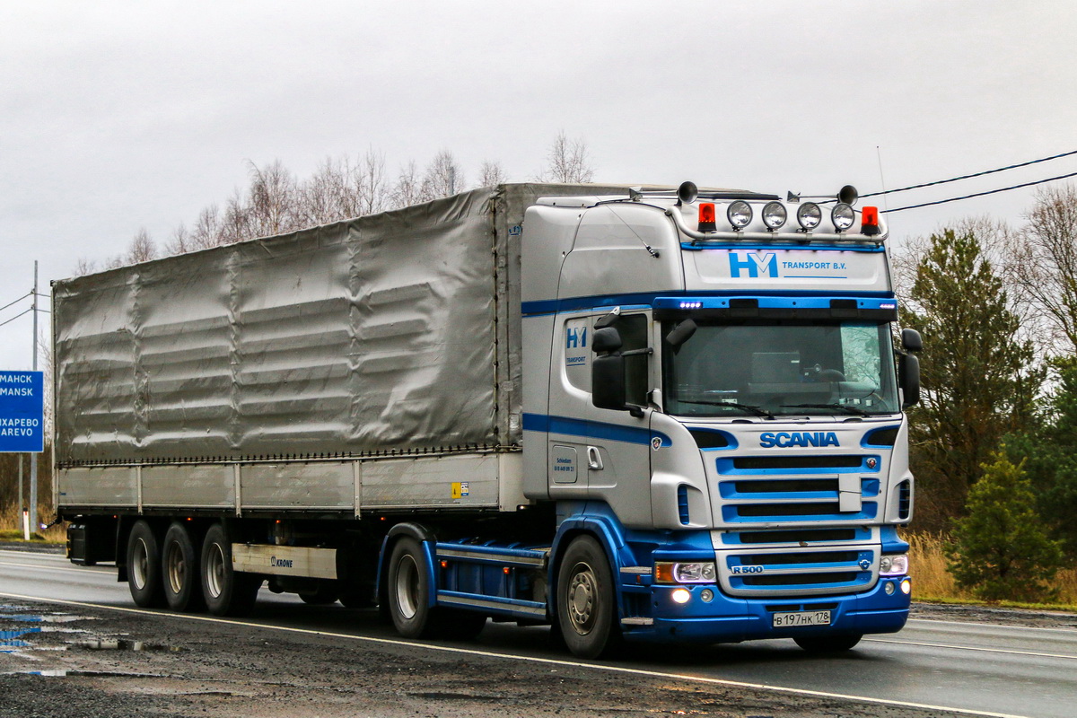 Санкт-Петербург, № В 197 НК 178 — Scania ('2004) R500