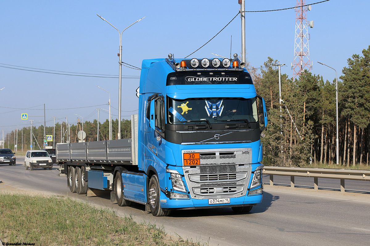 Саха (Якутия), № О 374 МО 14 — Volvo ('2012) FH.500 [X9P]; Volvo ('2012) FH "Space Edition" (Саха (Якутия))