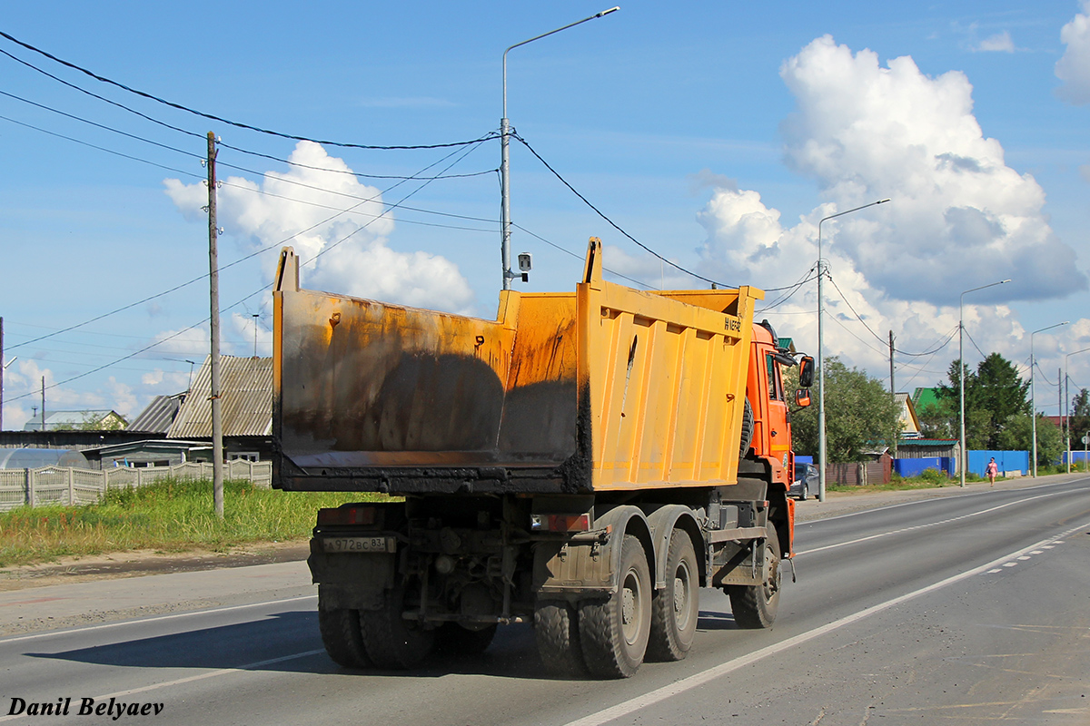 Ненецкий автономный округ, № А 972 ВС 83 — КамАЗ-6522-43