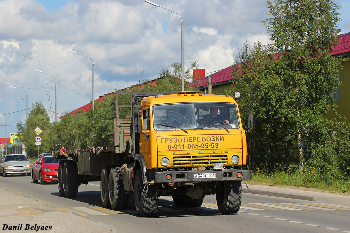 Ненецкий автономный округ, № А 341 СС 83 — КамАЗ-43101