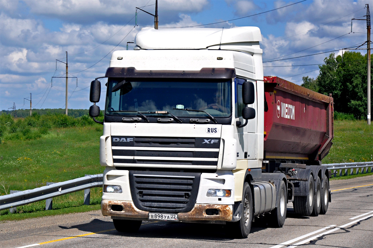 Алтайский край, № В 898 УА 22 — DAF XF105 FT