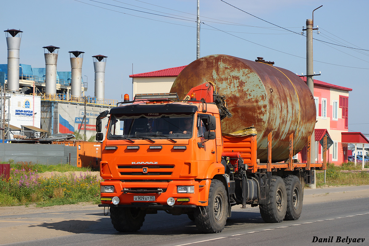 Ненецкий автономный округ, № А 909 АТ 83 — КамАЗ-43118-24