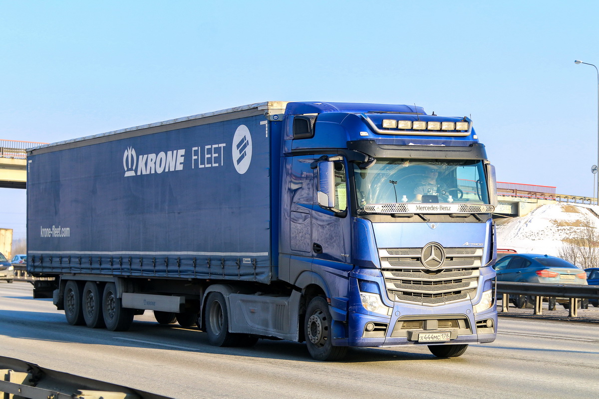 Санкт-Петербург, № Х 444 МС 178 — Mercedes-Benz Actros '18 1845 [Z9M]