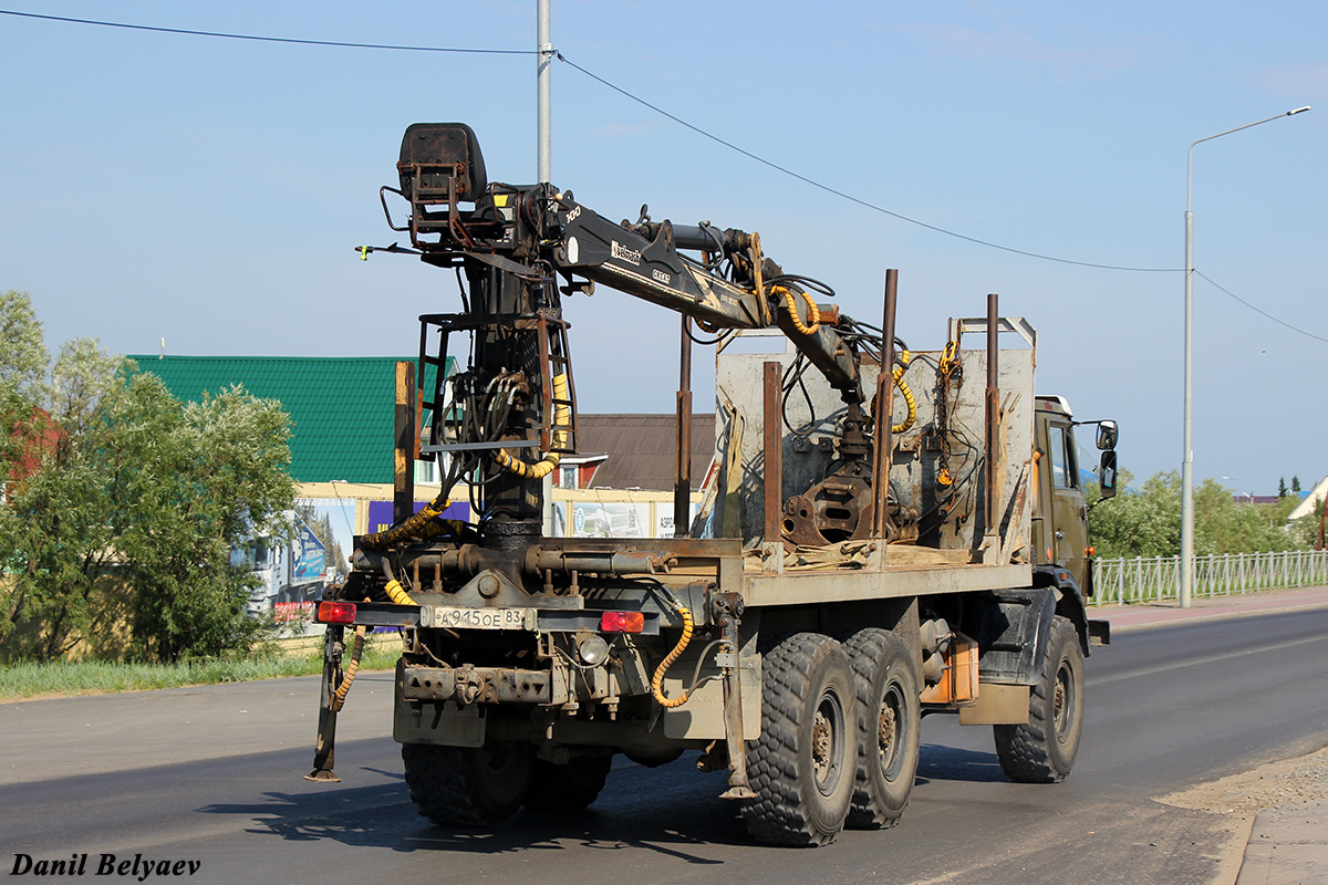 Ненецкий автономный округ, № А 915 ОЕ 83 — КамАЗ-43101