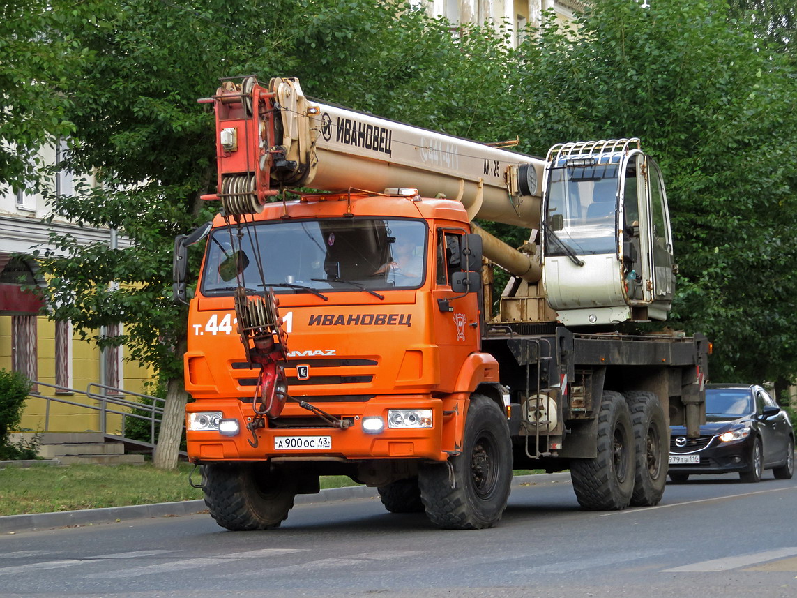 Кировская область, № А 900 ОС 43 — КамАЗ-43118 (общая модель)