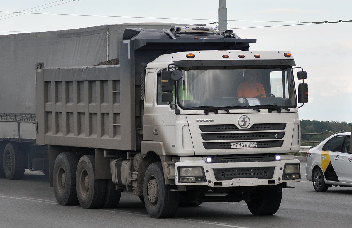 Омская область, № Т 816 ЕВ 55 — Shaanxi Shacman F3000 SX325x