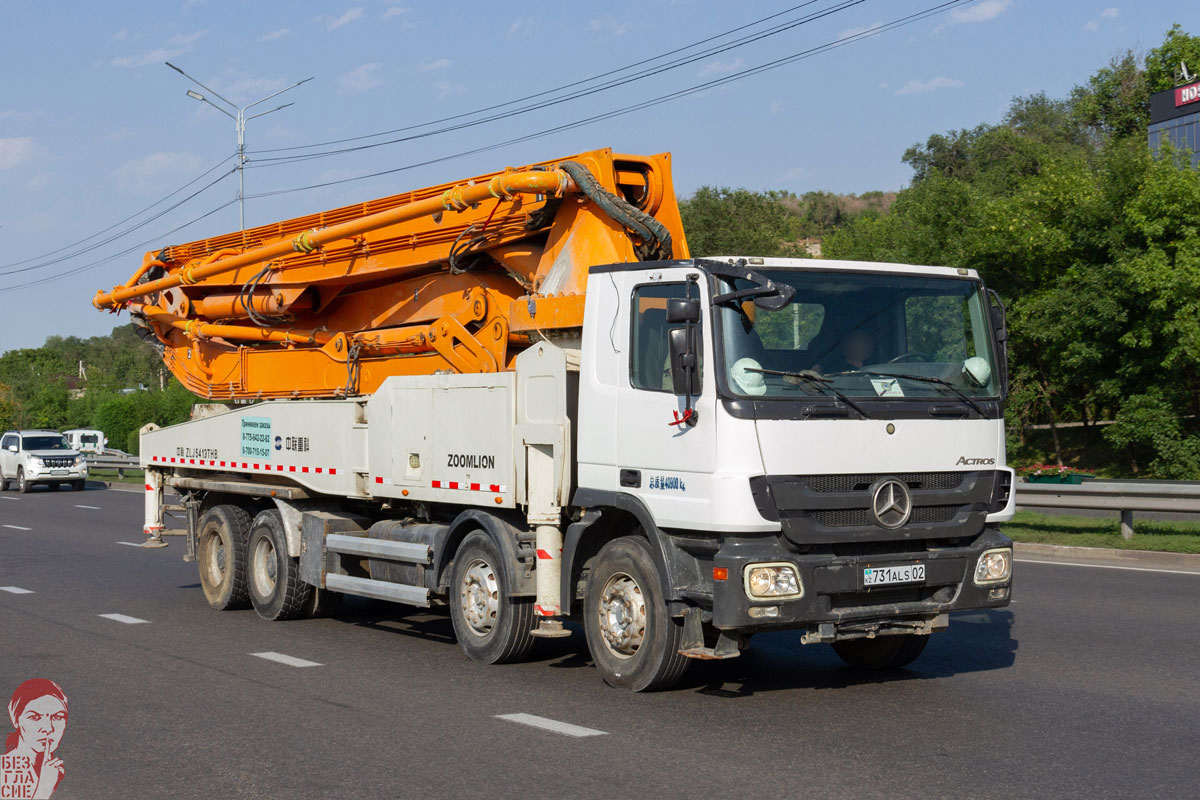 Алматы, № 731 ALS 02 — Mercedes-Benz Actros ('2009) 4141