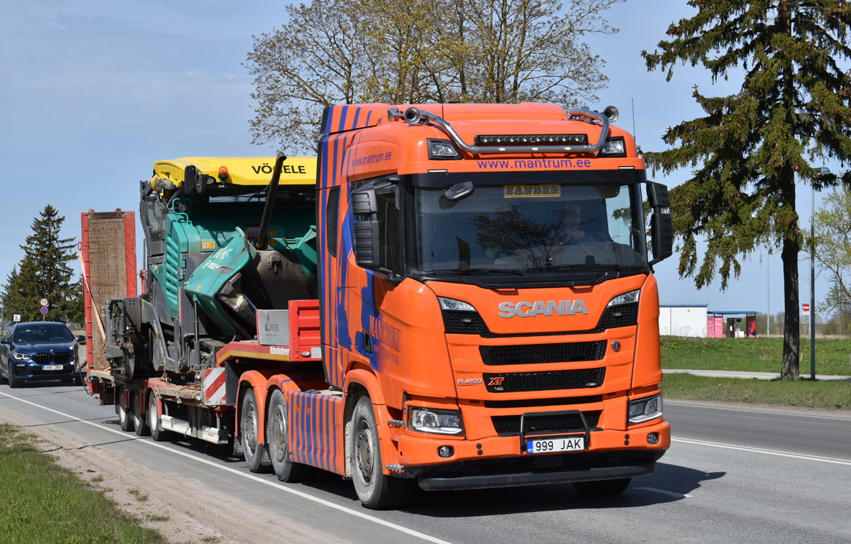 Эстония, № 999 JAK — Scania ('2016) R450