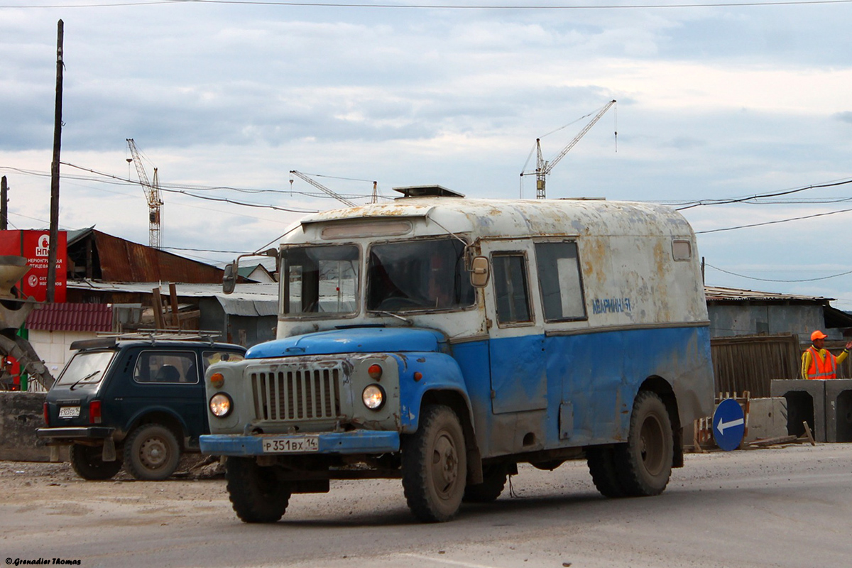 Саха (Якутия), № Р 351 ВХ 14 — ГАЗ-53-12