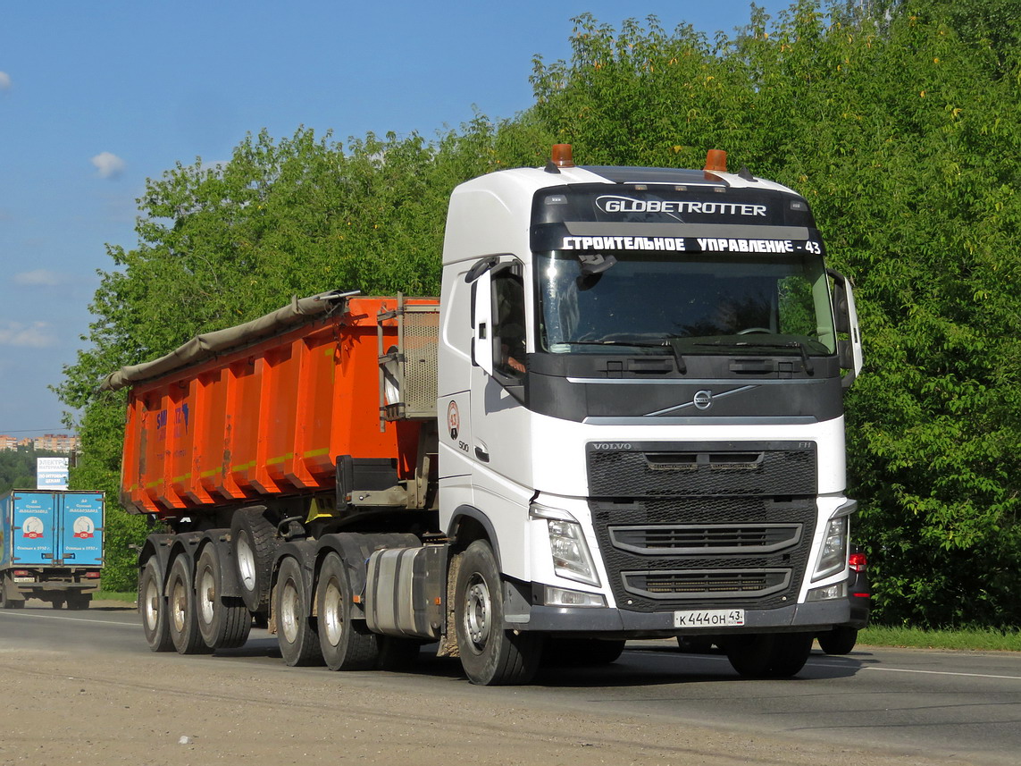 Кировская область, № К 444 ОН 43 — Volvo ('2012) FH.500