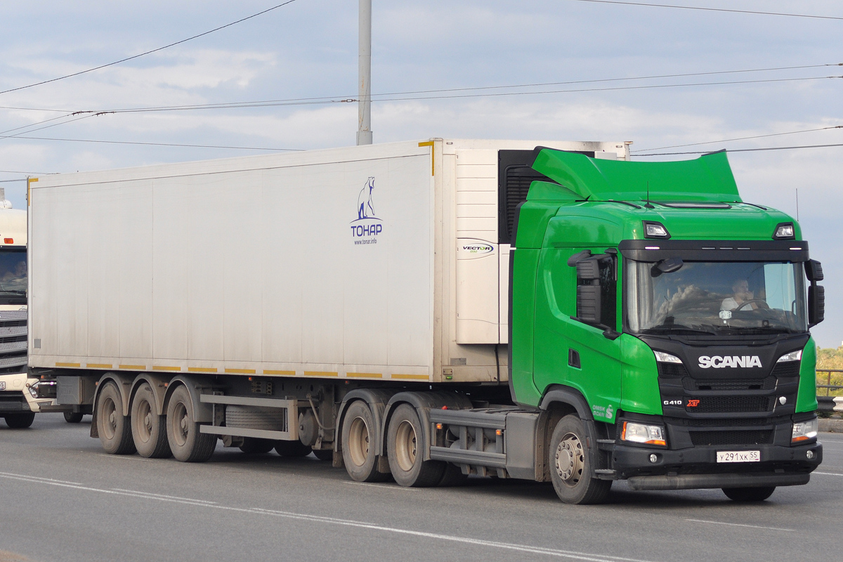 Омская область, № У 291 ХК 55 — Scania ('2016) G410