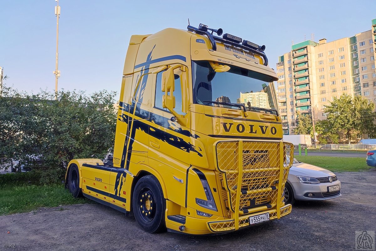 Санкт-Петербург, № У 555 РН 78 — Volvo ('2020) FH.500