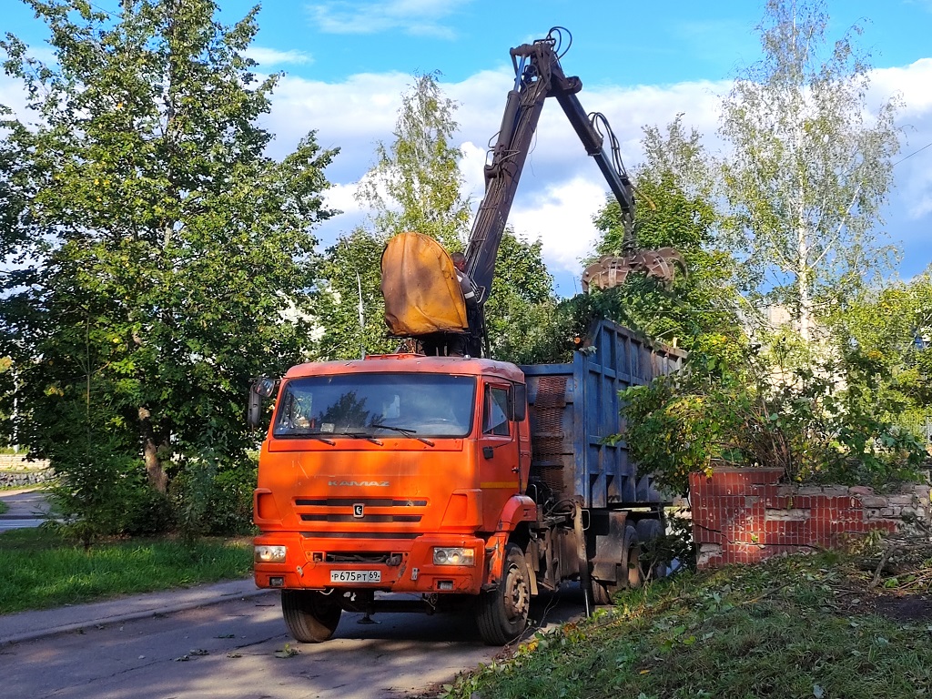 Тверская область, № Р 675 РТ 69 — КамАЗ-65115-A4