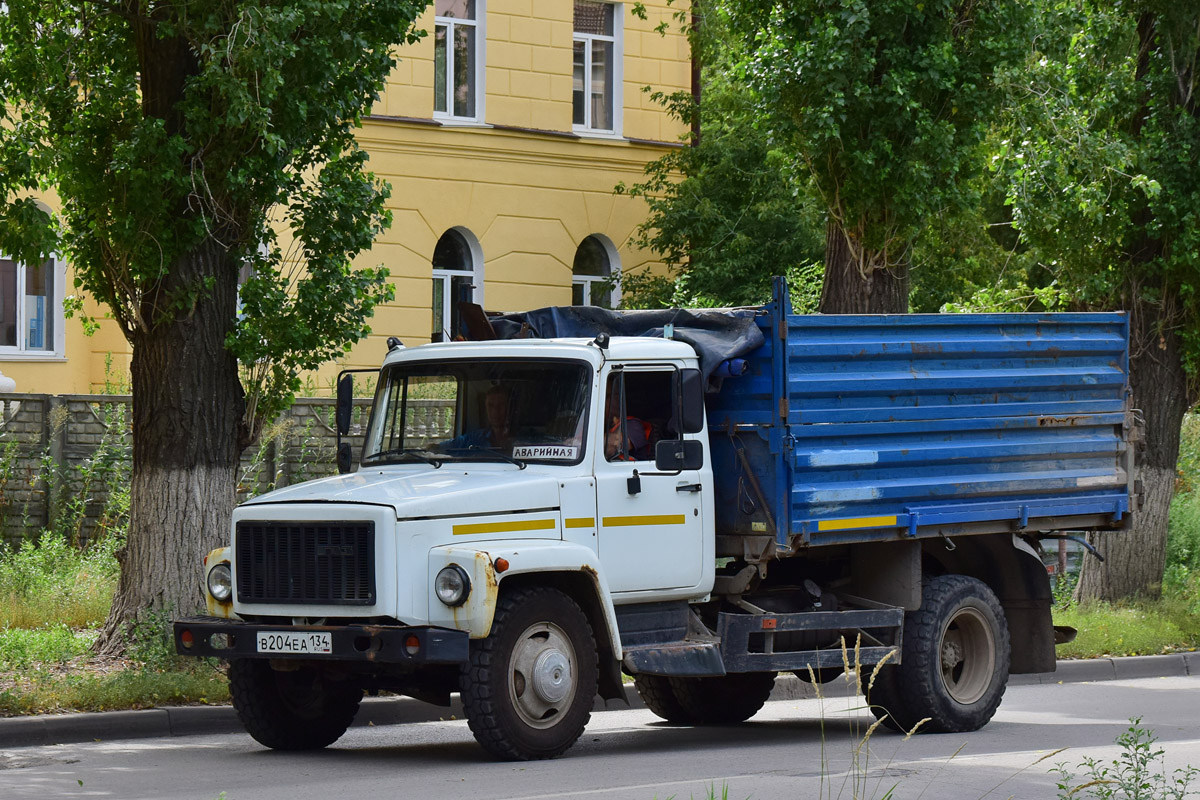 Волгоградская область, № В 204 ЕА 134 — ГАЗ-3309