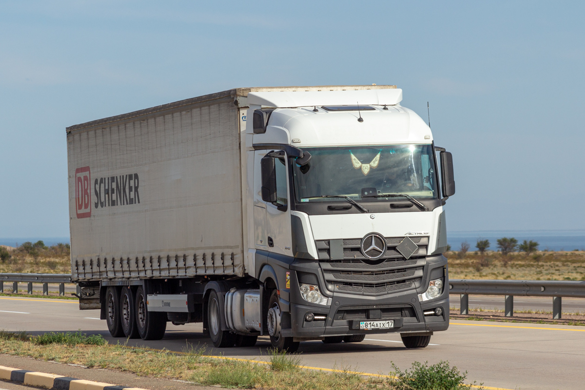 Шымкент, № 814 AIX 17 — Mercedes-Benz Actros ('2011) 1842