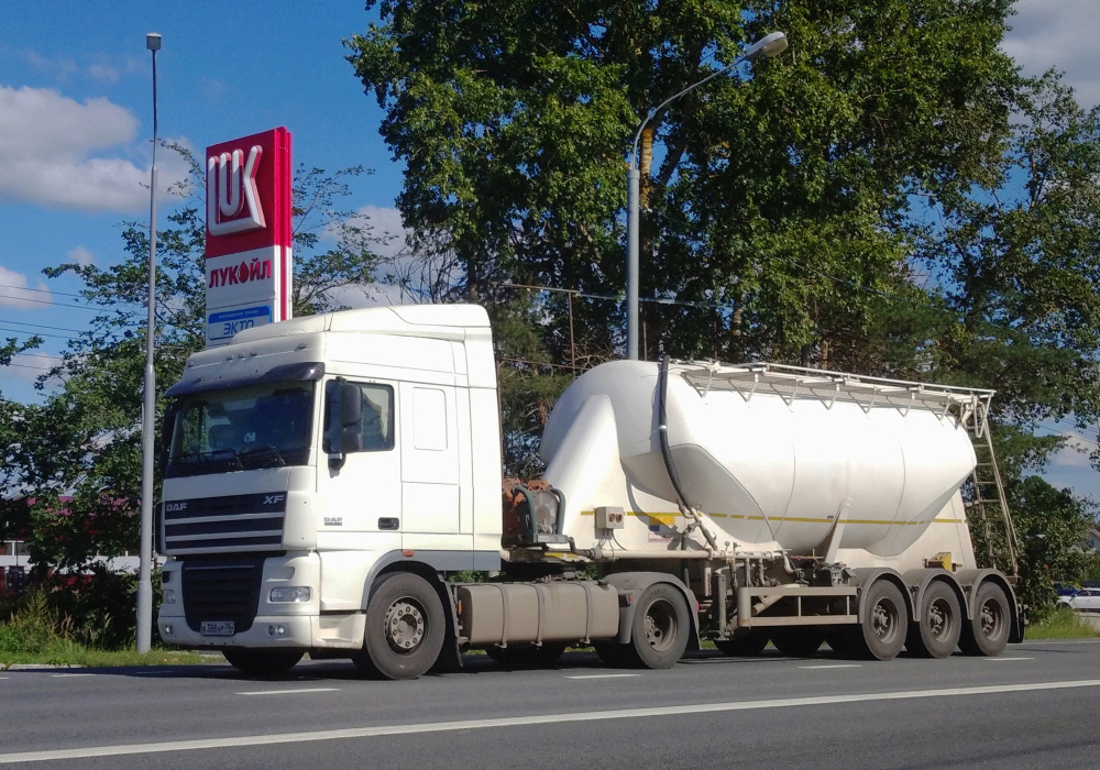 Ярославская область, № А 388 НР 76 — DAF XF105 FT