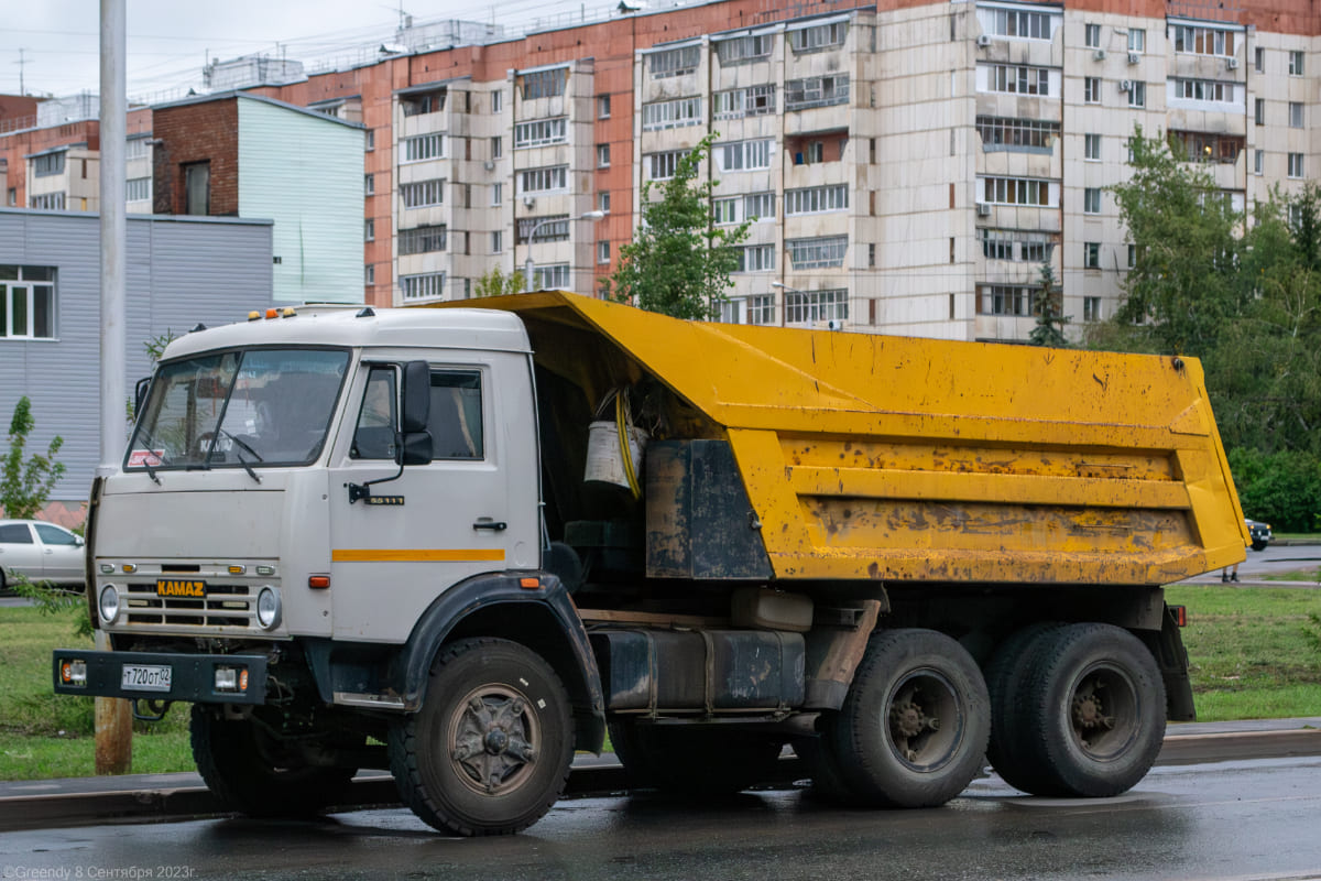 Башкортостан, № Т 720 ОТ 02 — КамАЗ-55111 [551110]