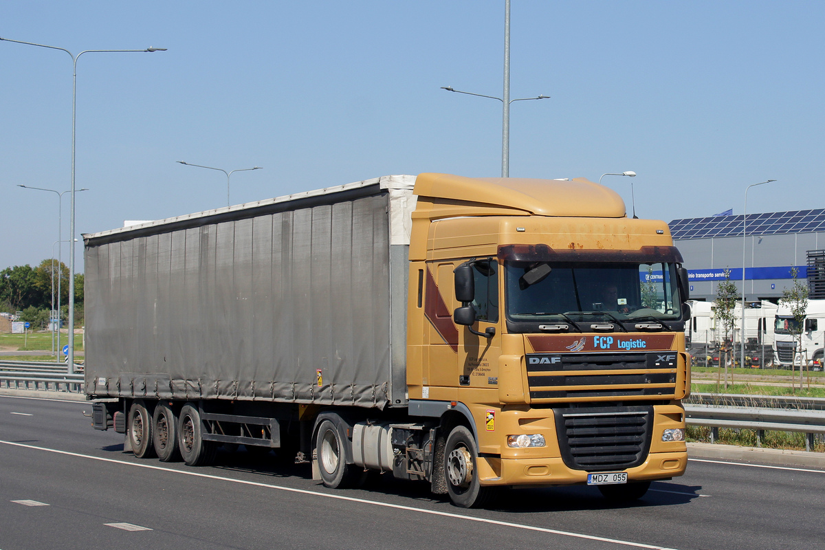 Литва, № MDZ 055 — DAF XF105 FT