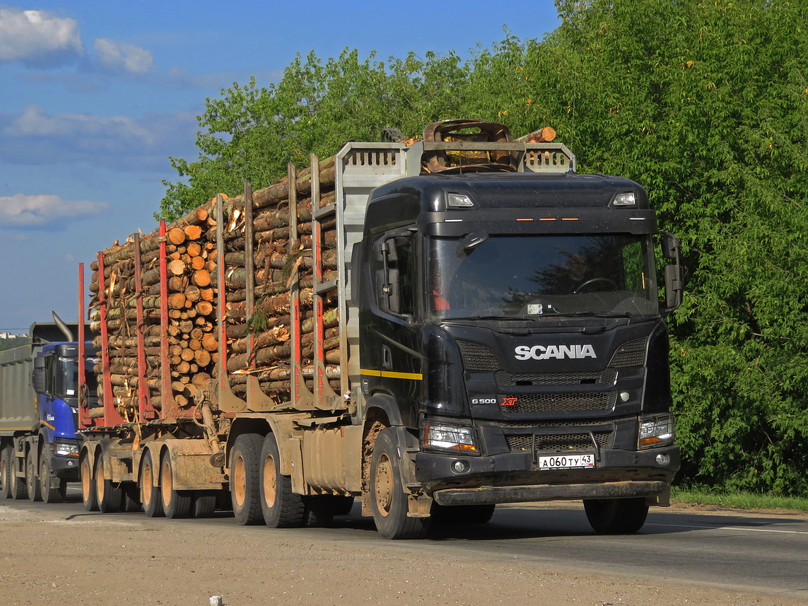 Кировская область, № А 060 ТУ 43 — Scania ('2016) G500