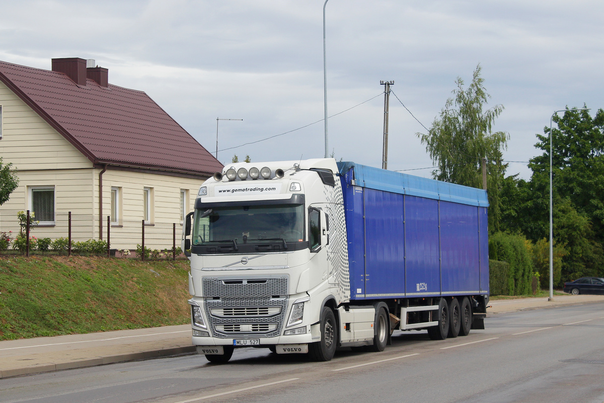 Литва, № MLU 527 — Volvo ('2012) FH.460