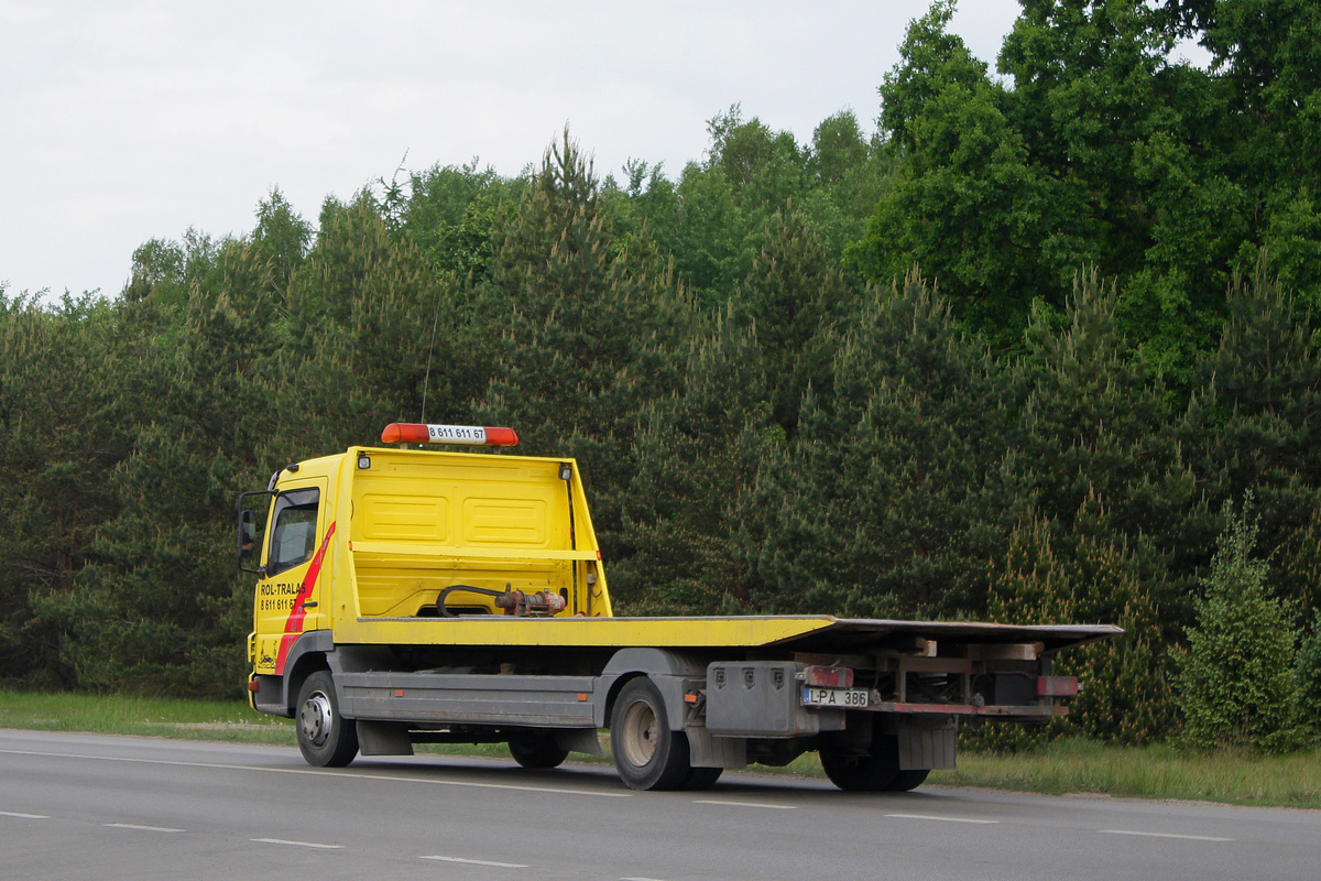 Литва, № LPA 386 — Mercedes-Benz Atego (общ.м)