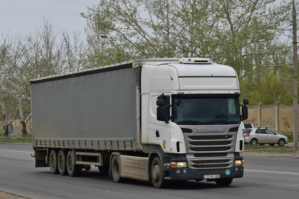 Азербайджан, № 77-XE-189 — Scania ('2009) R420