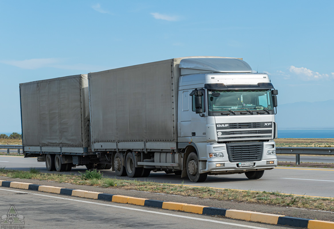 Алматинская область, № 644 TYB 05 — DAF XF95 FAR