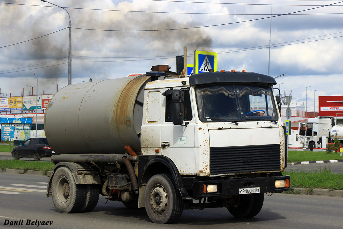 Челябинская область, № О 916 СМ 174 — МАЗ-543203