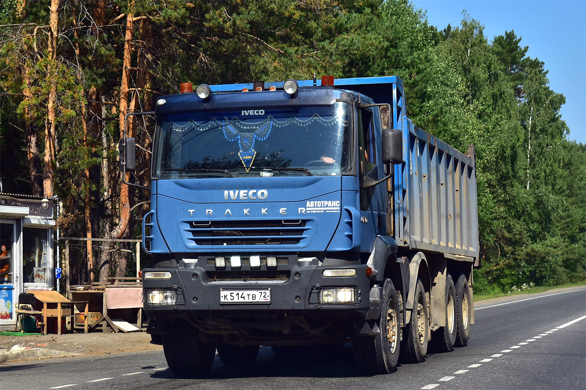 Тюменская область, № К 514 ТВ 72 — IVECO Trakker ('2004)